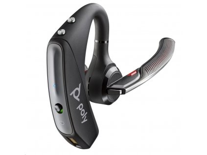 Poly Voyager 5200 UC bluetooth headset, BT700 USB-A adaptér, nabíjecí pouzdro