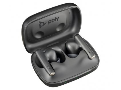 Poly Voyager Free 60 bluetooth headset, BT700 USB-A adaptér, nabíjecí pouzdro, černá