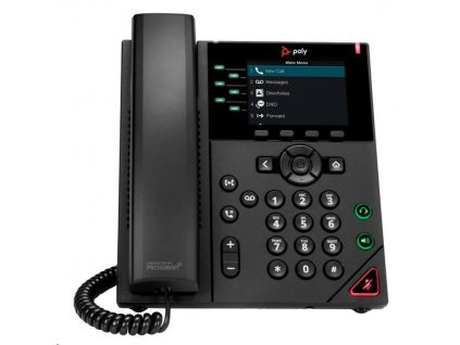 Poly VVX 350 6linkový IP telefon, PoE