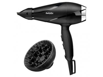 BaByliss Shine Pro 2100 6713DE fén na vlasy, 2200 W, 3 teploty, 2 rychlosti, studený vzduch, černý