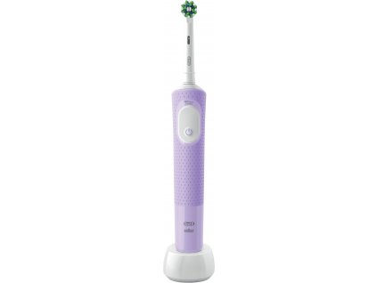 Oral-B Vitality PRO Protect X D103 Lilac Mist elektrický zubní kartáček, rotační, časovač, fialová