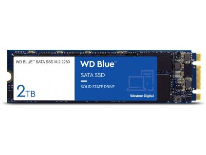 WD BLUE SSD 3D NAND WDS200T3B0B 2TB M.2 SATA, (R:560, W:530MB/s)