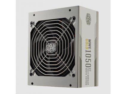 Cooler Master zdroj 1050W V2 ATX 3.0 Gold, 140mm, 80+ Gold, modulární, bílá