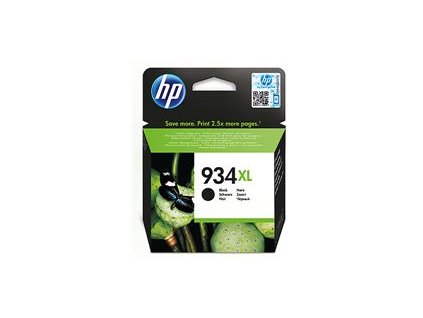 HP 934XL Black Ink Cartridge, C2P23AE (1,000 pages)