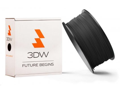 PLA 3DW ARMOR filament, průměr 2,9mm, 1Kg, Černá