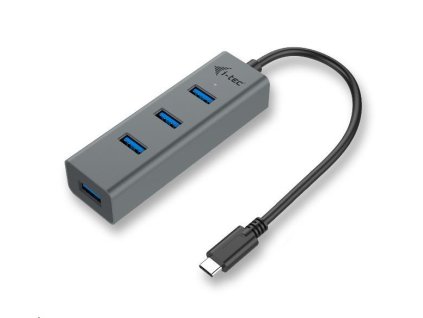 i-tec USB-C Metal 4-portový HUB