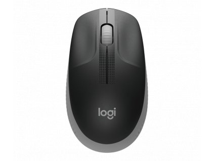 Logitech M190/Kancelářská/Optická/Bezdrátová USB/Šedá