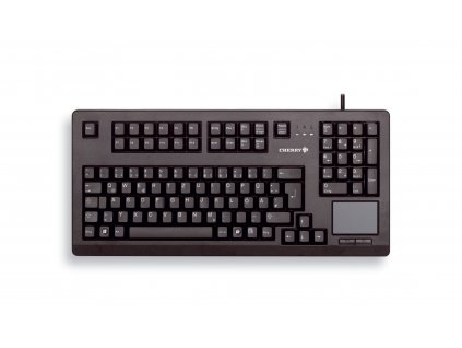 Klávesnice Cherry G80-11900LUMEU-2, KEY, černá, USB, TouchPad, EN