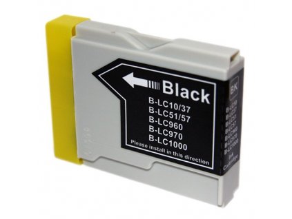 Inkoust B-LC1000Bk/970Bk kompatibilní černý pro Brother (23ml)