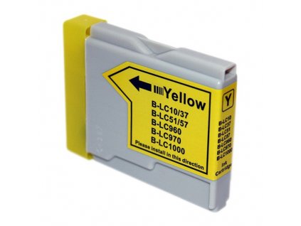 Inkoust B-LC1000Y/970Y kompatibilní žlutý pro Brother (20ml)