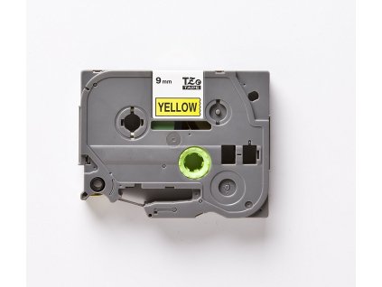 Páska TZE-621 (TZE621) kompatibilní pro Brother, 9mm, žlutá/černá, laminovaná, délka 8m