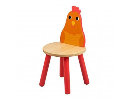 Židle Tidlo dřevěná kuřátko