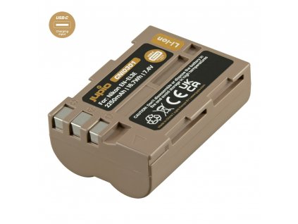 Baterie Jupio EN-EL3E *ULTRA C* 2250mAh s USB-C vstupem pro nabíjení