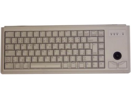 Klávesnice Cherry G84-4400LPBDE-0, KEY, PS/2, trackball + 2tl. Myši, DE