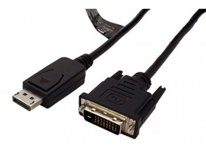Kabel Roline propojovací DisplayPort DP(M) - DVI(M), 5m