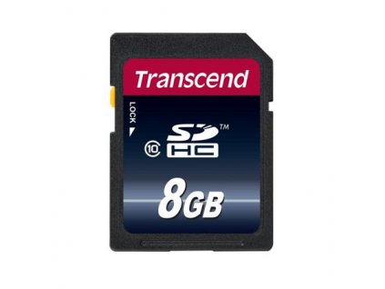 Transcend 8GB SDHC (Class 10) (Premium) paměťová karta