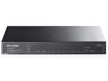 TP-Link TL-SG2210P 8-Port Gigabit desktop Smart Switch, 2xSFP, 802.3af, 53W PoE power supply, OMADA SDN