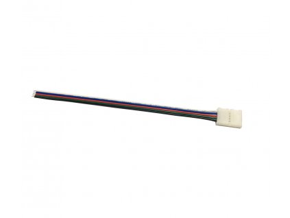 Konektor click - pro LED PÁSKY - RGBW - 12mm - 5pin - s vodičem