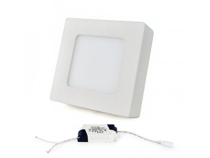 LED panel čtvercový BRGD0125 - 120x120x20mm - 6W - 230V - 390Lm - studená bílá