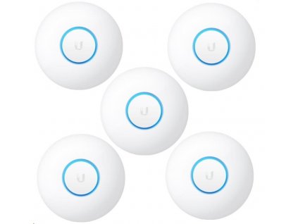 UBNT UniFi AP nanoHD, 5-PACK, bez PoE! [vnitřní AP, 2.4+5GHz (300Mbps+1733Mbps), MU-MIMO, 802.11a/b/g/n]