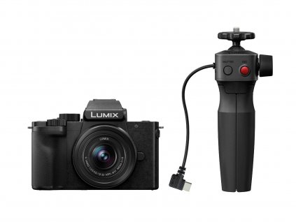 Panasonic Lumix DC-G100D + Lumix G Vario 12-32mm f/3,5-5,6 ASPH + stativ grip SHGR2