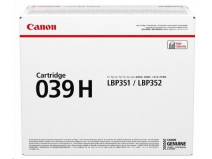 Canon TONER CRG 039 černý pro i-Sensys LBP 351 a 352 (11 000 str.)
