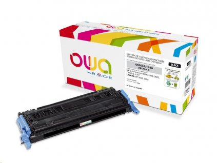 OWA Armor toner pro HP Color Laserjet 1600, 2600, 2605, 2500 Stran, Q6000A, černá/black