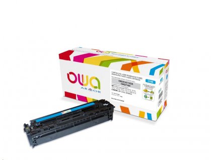 OWA Armor toner pro HP Color Laserjet CP1210, 1215, 1510, 1400 Stran, CB541A, modrá/cyan