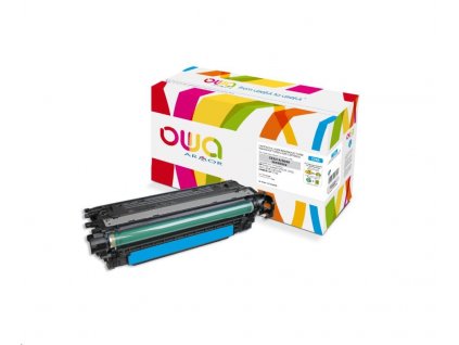 OWA Armor toner pro HP Color Laserjet CP3525, 7000 Stran, CE251A, modrá/cyan