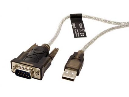 Redukce USB -> 1x sériový port RS232 (MD9) , 1,8m