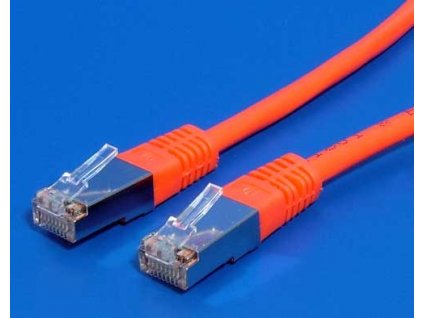 Patch kabel FTP Cat 6, 5m - červený