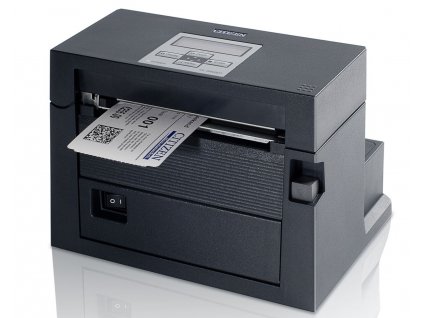 Tiskárna Citizen CL-S400DT RS232/LPT/USB, řezačka, šedá
