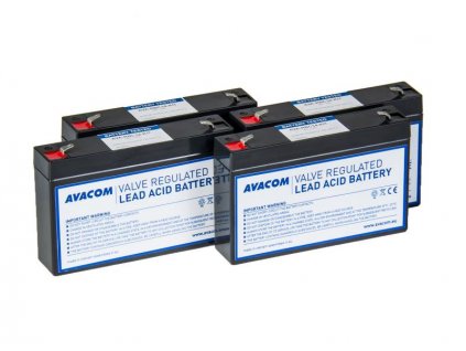 Baterie Avacom RBC34 bateriový kit pro renovaci (4ks baterií)