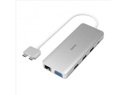 USB hub Hama USB-C Connect2Mac multiport pro Apple MacBook Air a Pro