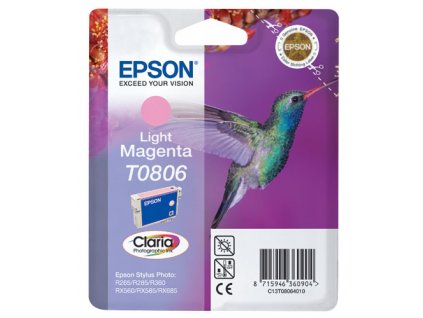 Inkoust Epson T0806 světle purpurový