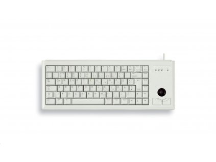 Klávesnice Cherry G84-4400LUBUS-0, KEY, USB, světlá, trackball, EN