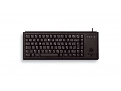 Klávesnice Cherry G84-4400LUBEU-2, KEY, USB, černá, trackball, EN