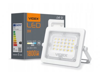 LED reflektor 20W - 1800 lm - IP65 - bílý