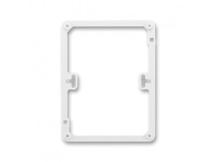 ABB CLASSIC SWING Rámeček 5914-0169 B1 distanční pod dvojnásobnou zásuvku, jasně bílá