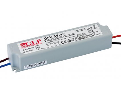 DELTA Napaječ LED 12V 35W GPV nestmívatelný IP67