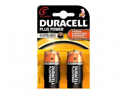 DURACELL Baterie malý mono LR14 PLUS 1,5V