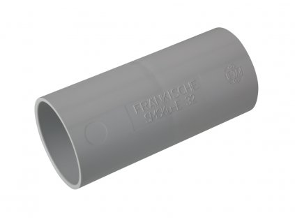 FRÄNKISCHE Spojka SMSKu-E Ø32mm, -25 až +60°C, PVC-U, šedá