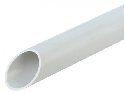 FRÄNKISCHE Trubka pevná FPKu-EM-F Ø40,0/36,0mm, 750N, –25 až +60°C, PVC-U, šedá (délka 3m)