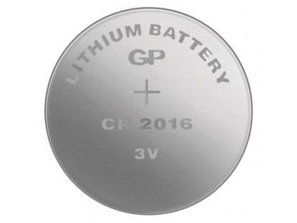 GP Baterie knoflíková LITHIUM 20x1,6 CR2016 3V