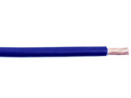Kabel H07V-K 1,5 tmavě modrý (CYA)