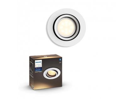 HUE Svítidlo LED Millinskin Bluetooth 5,5W GU10 350lm 2200-6500K IP20 bílá