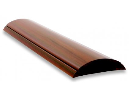 MALPRO Lišta 50 podlahová imitace tmavé dřevo 2m