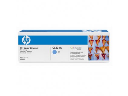 Toner HP CC531A azurový (2800str./5%)