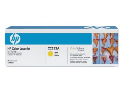 Toner HP CC532A žlutý (2800str./5%)