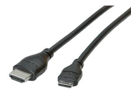 Kabel propojovací High Speed s Ethernetem, HDMI A (M) - miniHDMI(M), 2m